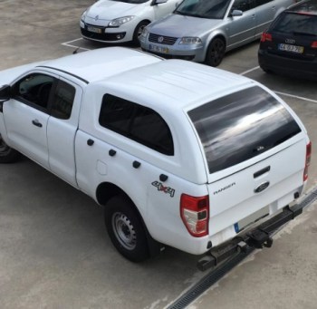 Hard Top Snake Ford Ranger Extra Cabina 2012-2016 con ventanas correderas 